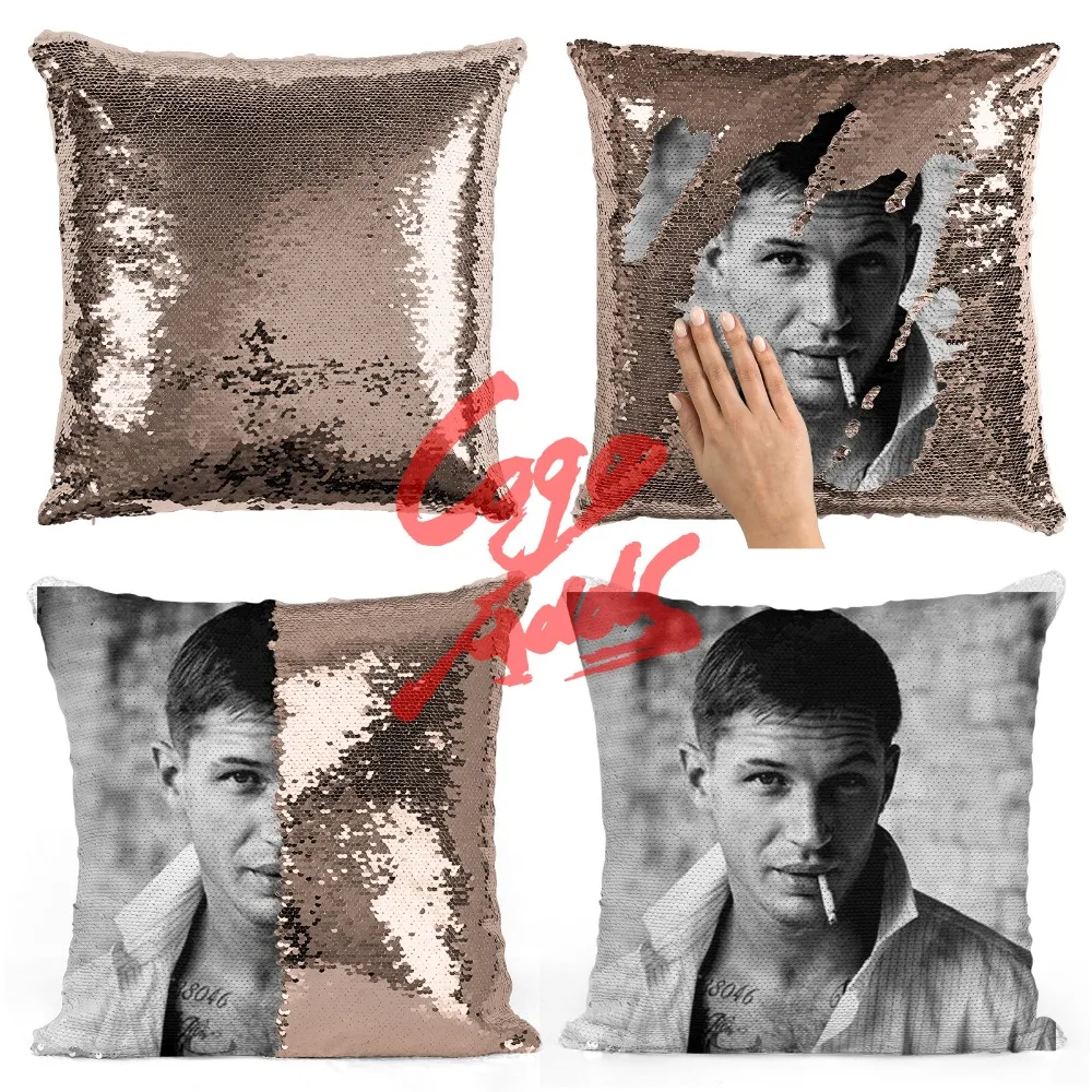 Том Харди Свадьба День рождения фото подушка со стразами чехол Non сплетенный