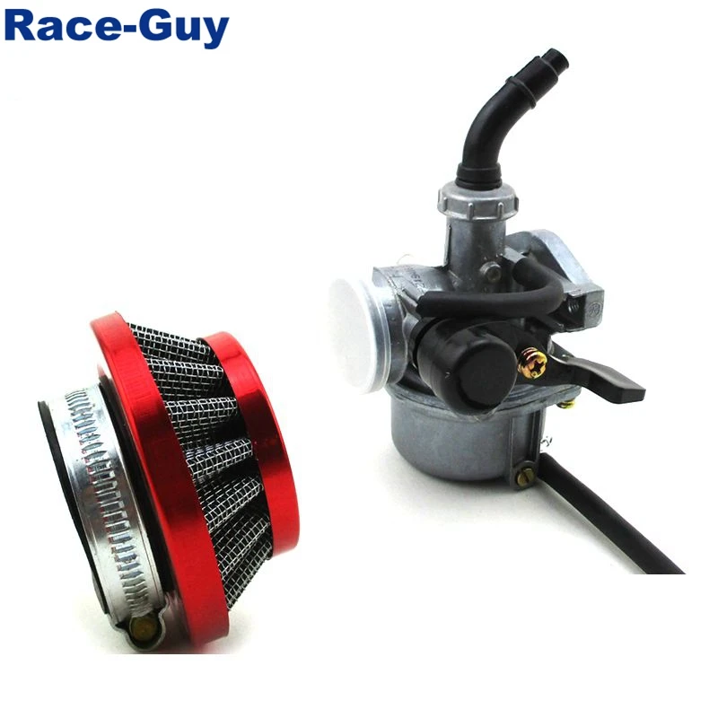 PZ19 19mm Carburteor + 35mm Aluminum Air Filter For Pit Dirt Bike Go Kart Buggy ATV Quad 4 Wheeler Taotao Roketa JCL TTR 50cc 70 |