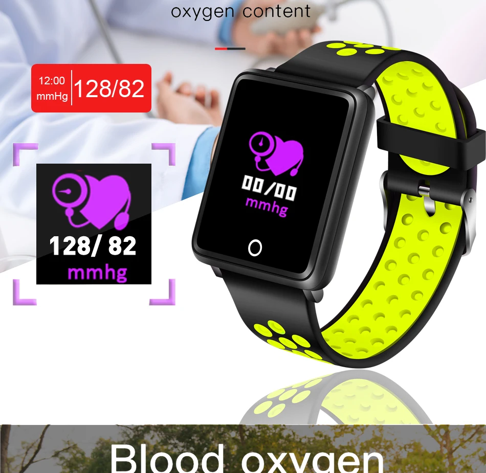 BANGWEI Neue Спорт фитнес повязку Wasserdichte Uhr Blutdruck Herz скорость мониторы Шагомер Смарт Браслет Für Android ios