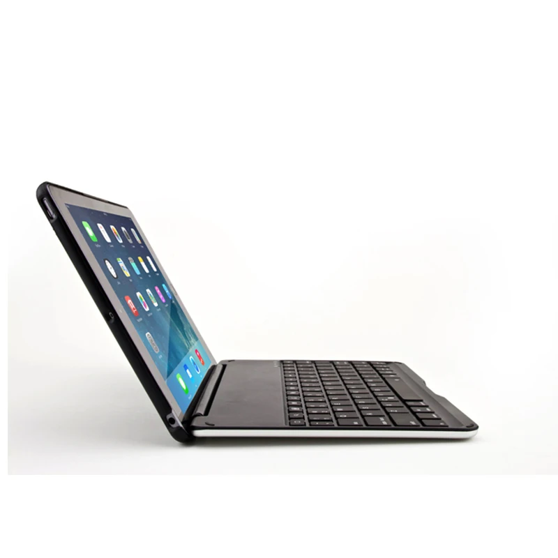 В наличии 7 цветов bluetooth клавиатура с подсветкой Чехол для iPad 9 Новый 2017 2018 Высокое