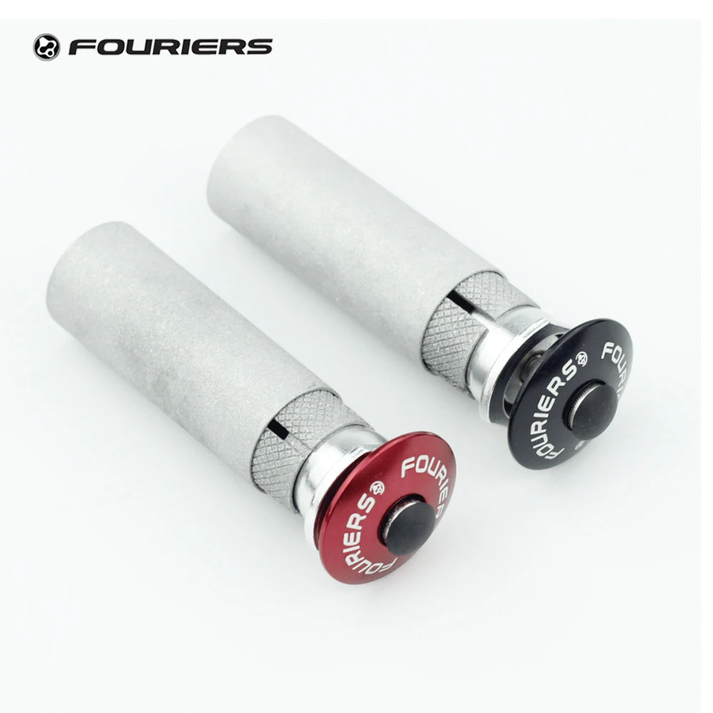 

Fouriers Bicycle expander Alluminum alloy Headset Expander Plug Stem Top Cap For 28.6mm 1 1/8" Steerer Carbon Fork Headsets