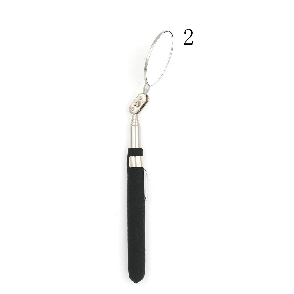 Универсальное зеркало для технического обслуживания автомобиля складной телескопический отражатель Размер сварочное шасси зеркало для осмотра ручной инструмент - Цвет: A2
