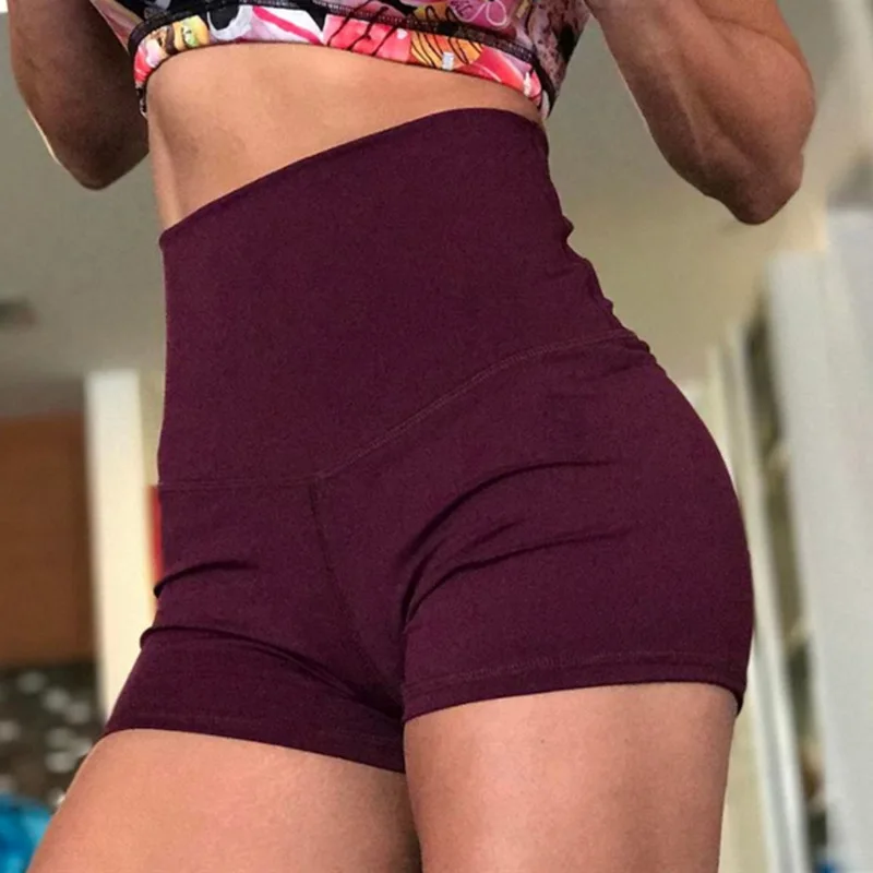 LOOZYKIT новые пикантные женские облегающие шорты для йоги твердые пуш-ап бега