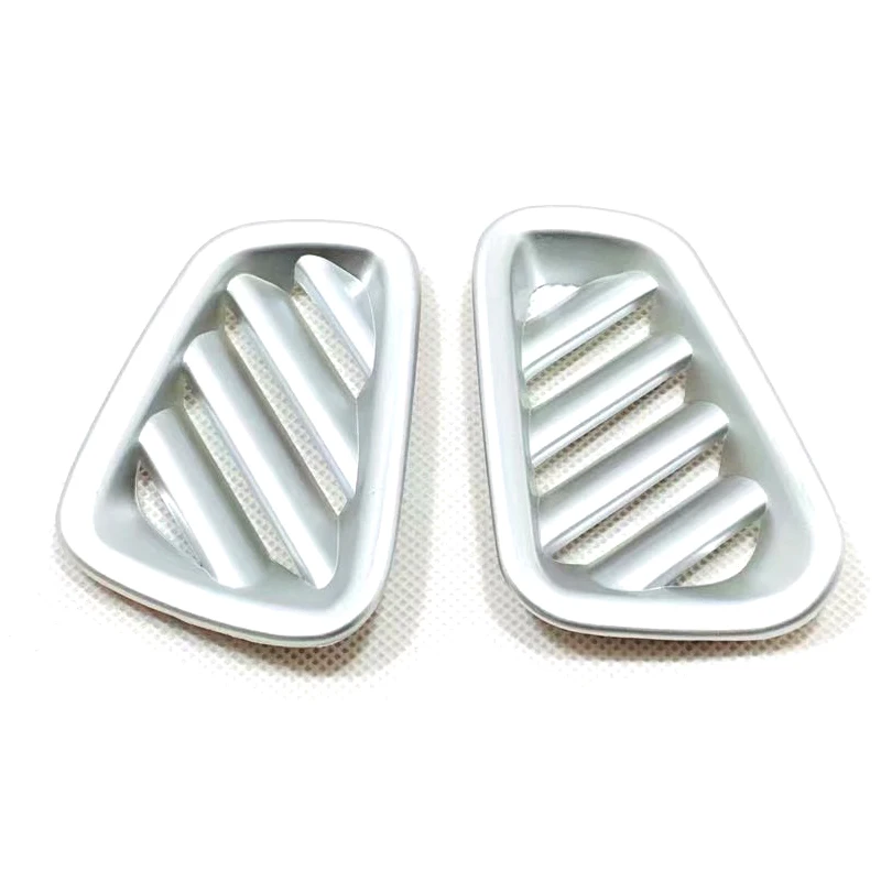Стайлинг автомобиля 2 шт. ABS Матовая Внутренняя Верхняя Крышка вентиляционного