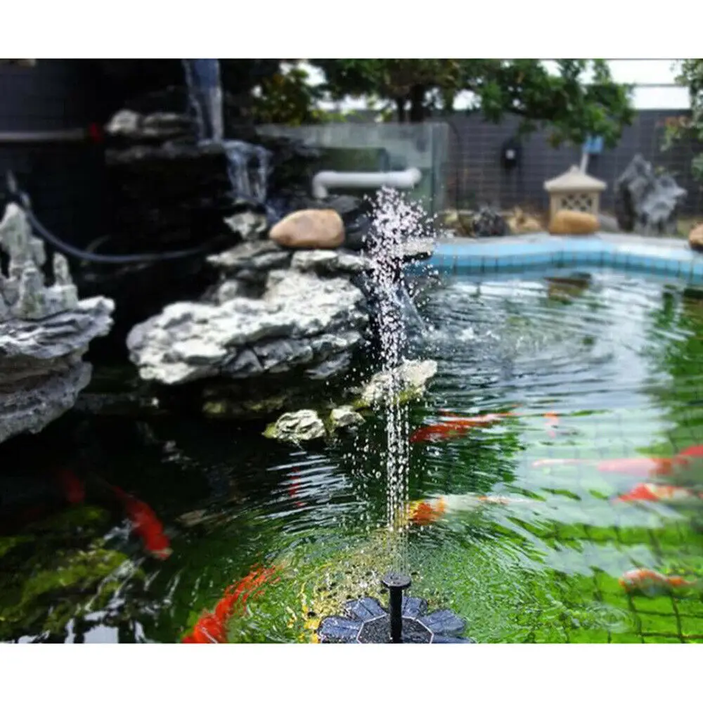 Супер Открытый на солнечной энергии птица ванна водяной фонтан насос Солнечный