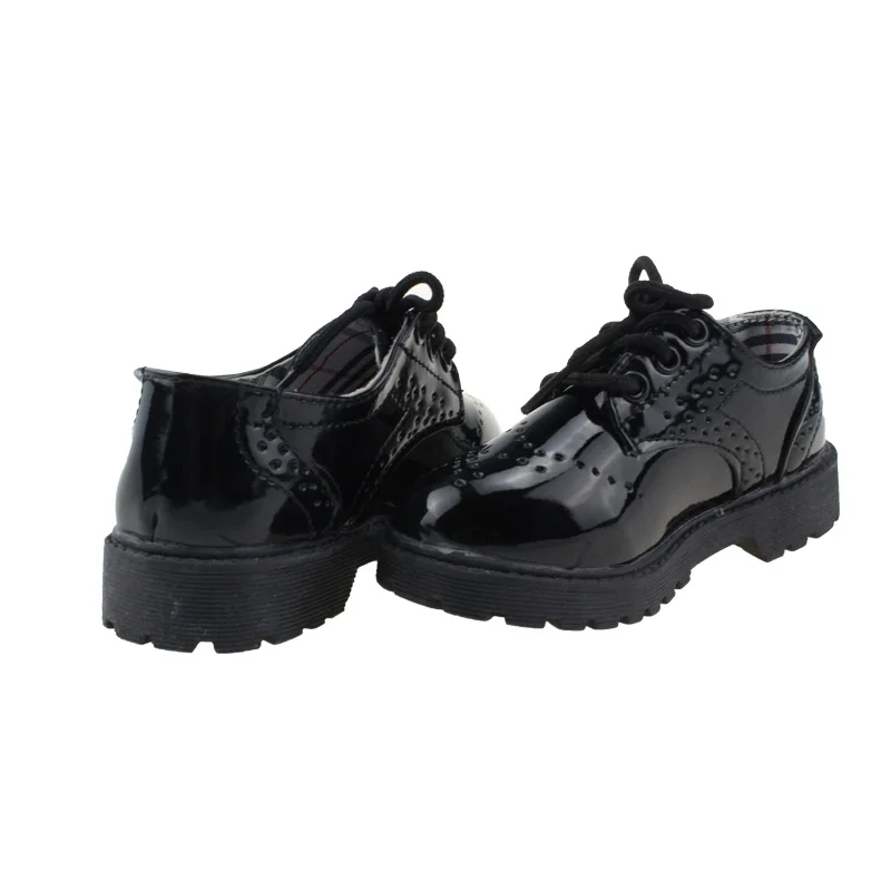 MSMAX/Детские свадебные туфли принцессы на шнуровке для девочек и мальчиков