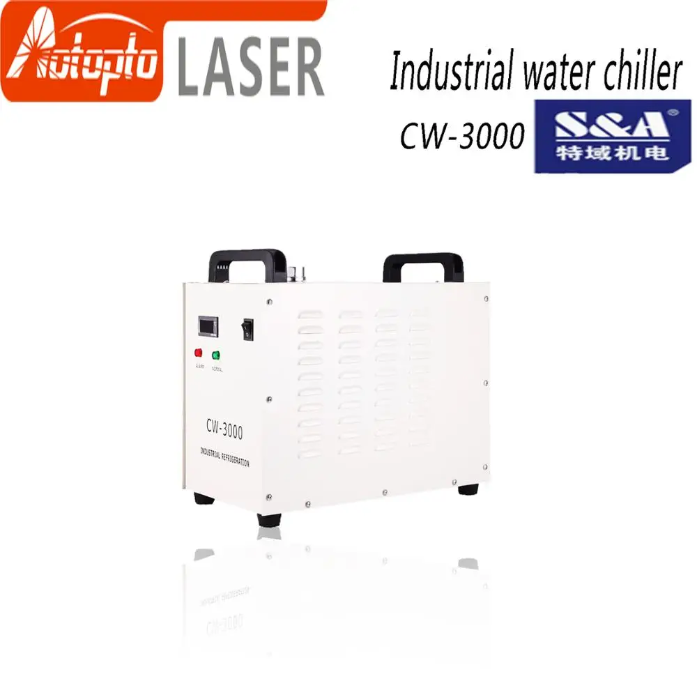 Промышленный водяной охладитель S & A CW3000 для лазерной гравировальной машины CO2