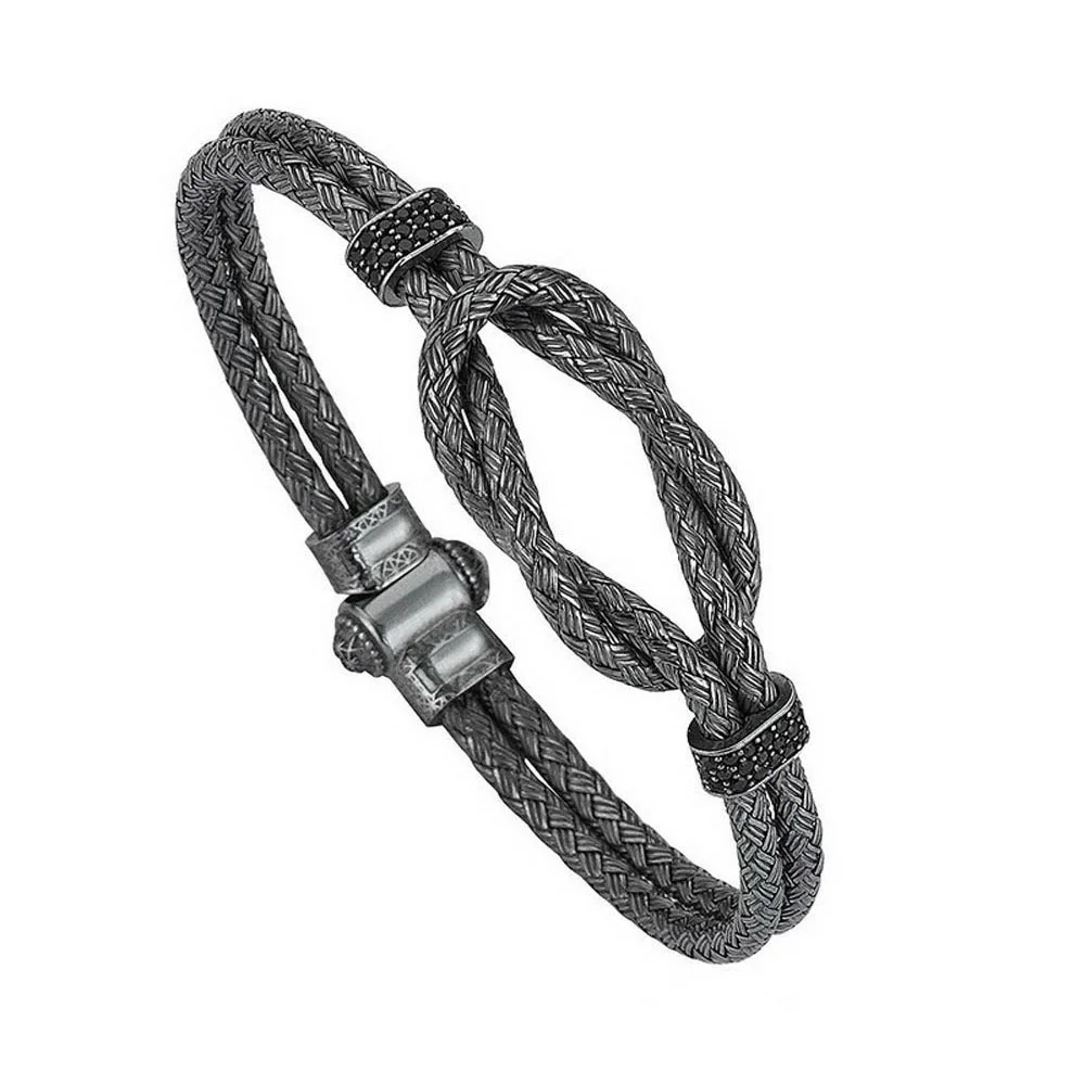 Мужской браслет из нержавеющей стали 316L в винтажном стиле|bangle designer|designer banglebangle men