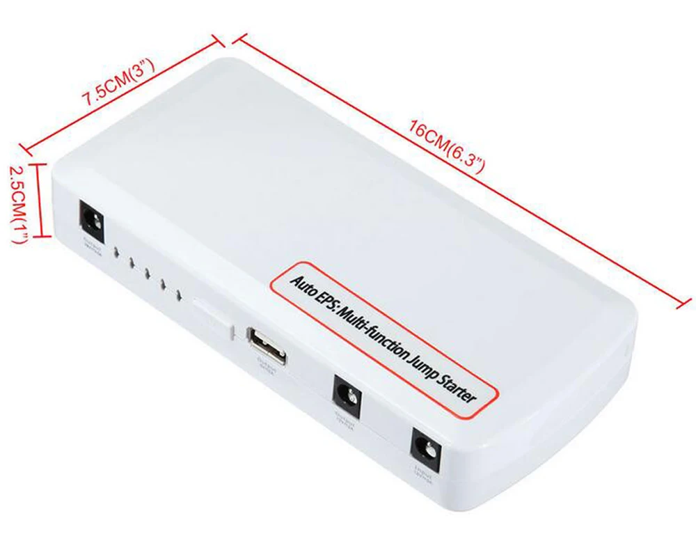 Новейший 12 В Многофункциональный пусковой стартер автомобиля Аварийный 1 USB порт power Bank зарядное устройство для дизельного и бензинового автомобиля