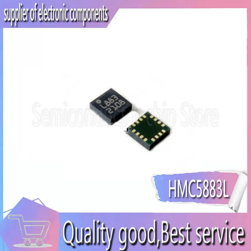 10 шт. HMC5883L HMC5883 шелковой ширмы L883 трехосный магниторезистивный датчик чип новый