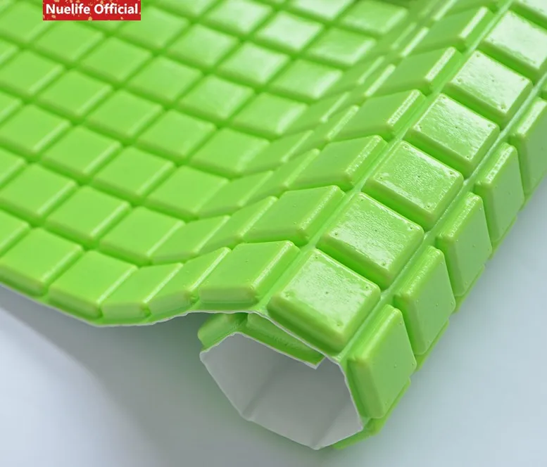 Зеленый 5 шт. 3D наклейки на стену мозаика ванная комната балкон водонепроницаемые наклейки утолщение ребенок анти-столкновения мягкая сумка самоклеющиеся обои - Цвет: Зеленый