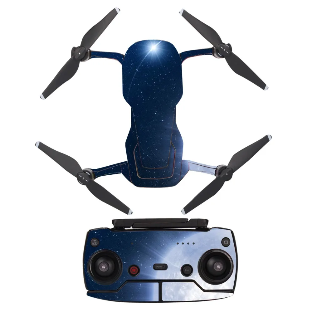 Blue Sky DJI Mavic Air стикер s батарея наклейка пульт дистанционного управления кожа