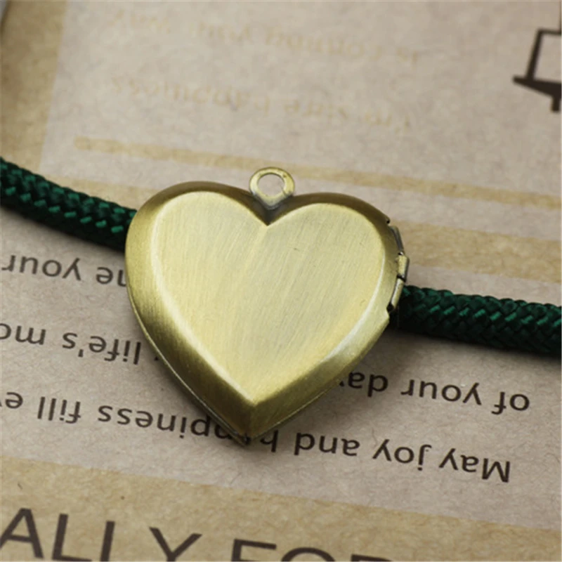 10pcs 22.5*23mm Locket Pendant Blank Setting Charm Vintage Copper Heart Photo 6 Colors Plated For Jewelry Making | Украшения и