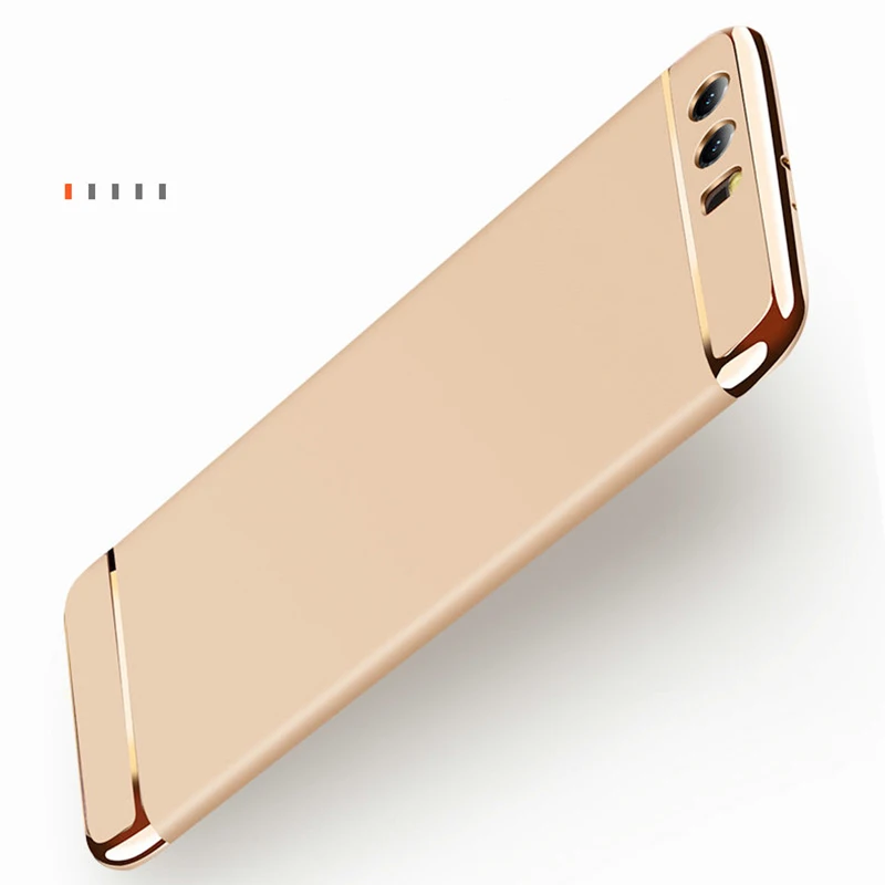 Yiesom для Huawei P 10 случай 3 в 1 Гибридный Жесткий ПК Матовый Телефон задняя крышка P10 /p10