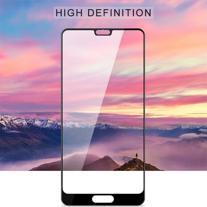 Чехол для P20 Lite P 20 Pro Light полное покрытие закаленное стекло Huawei Honor P20lite P20pro