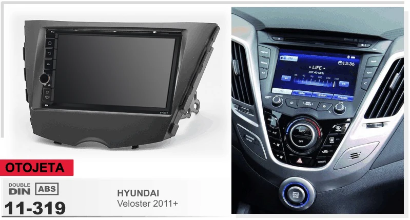 Подходит для hyundai veloster 2011+ четырехъядерный android 8,1 рамка Плюс автомобильное радио аудио стерео мультимедийная лента рекордер gps