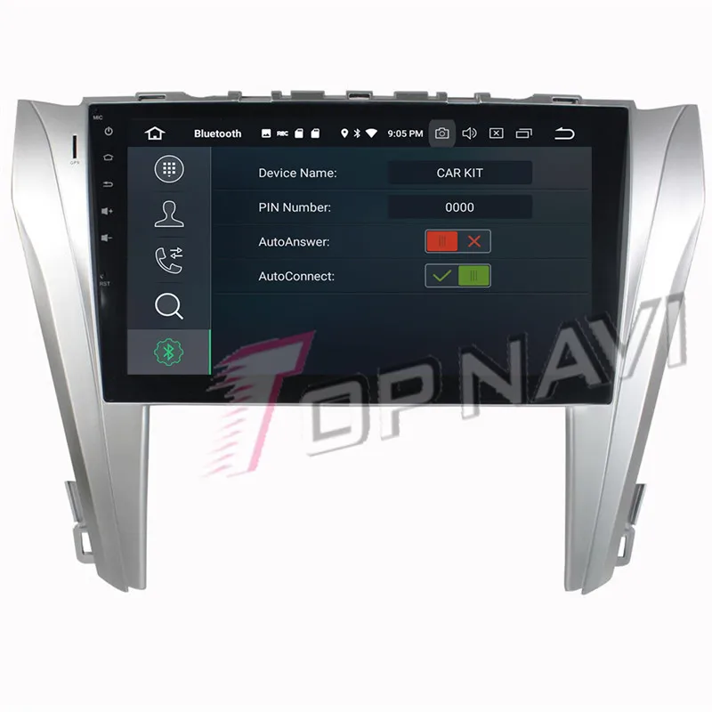 Topnavi Octa Core Android 9 0 Автомобильный видео для Toyota CAMRY 2014-2015 аудио Радио стерео 2 DIN GPS