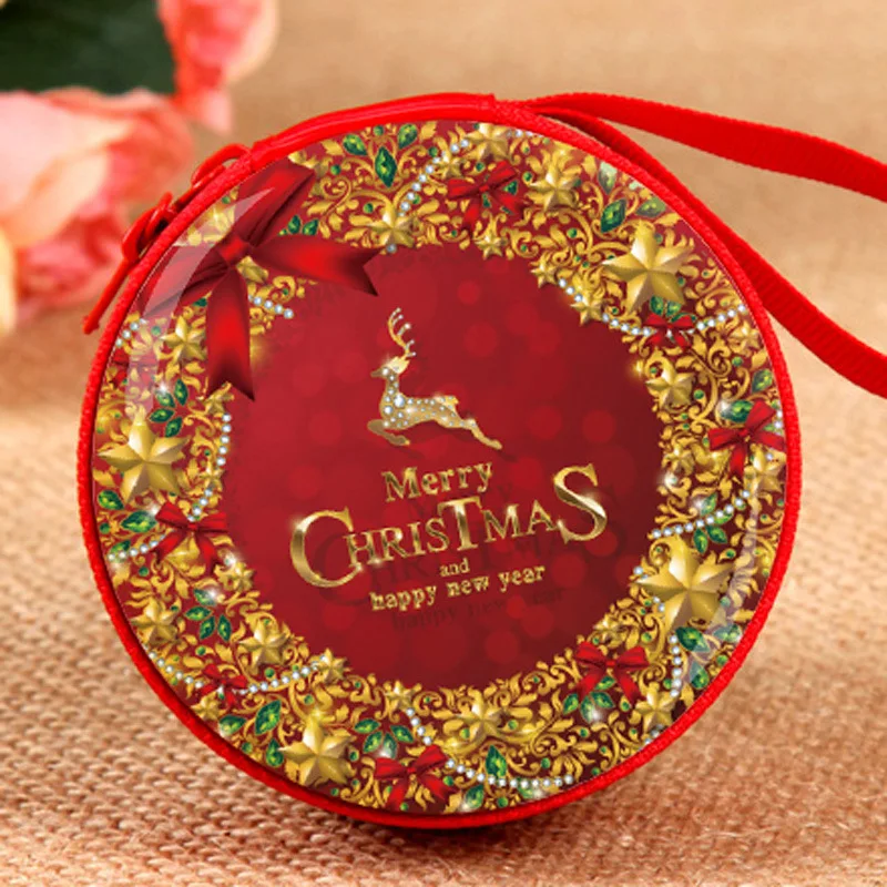 Рождественский подарок кошелек для монет плюшевые игрушки креативный