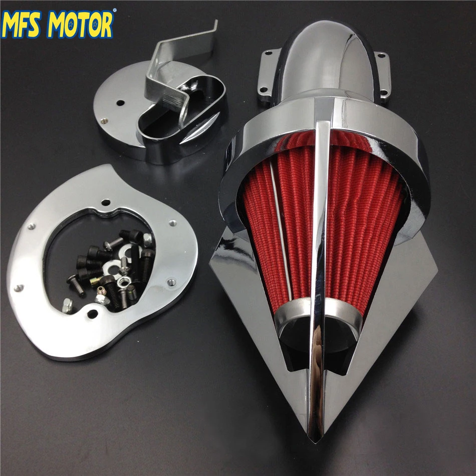 MFS двигатель новый мотоцикл части конус шип очиститель воздуха для Yamaha V Star 1100