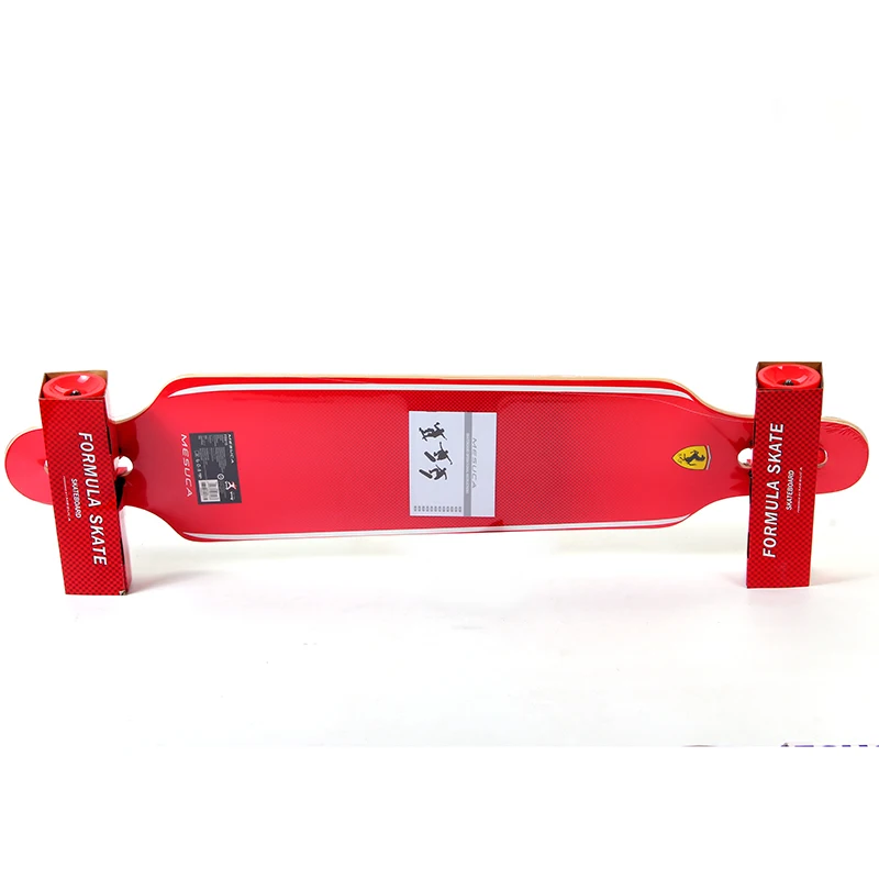 Ferrari long board one metter двойной рокер скейтборд для взрослых четырехколесный