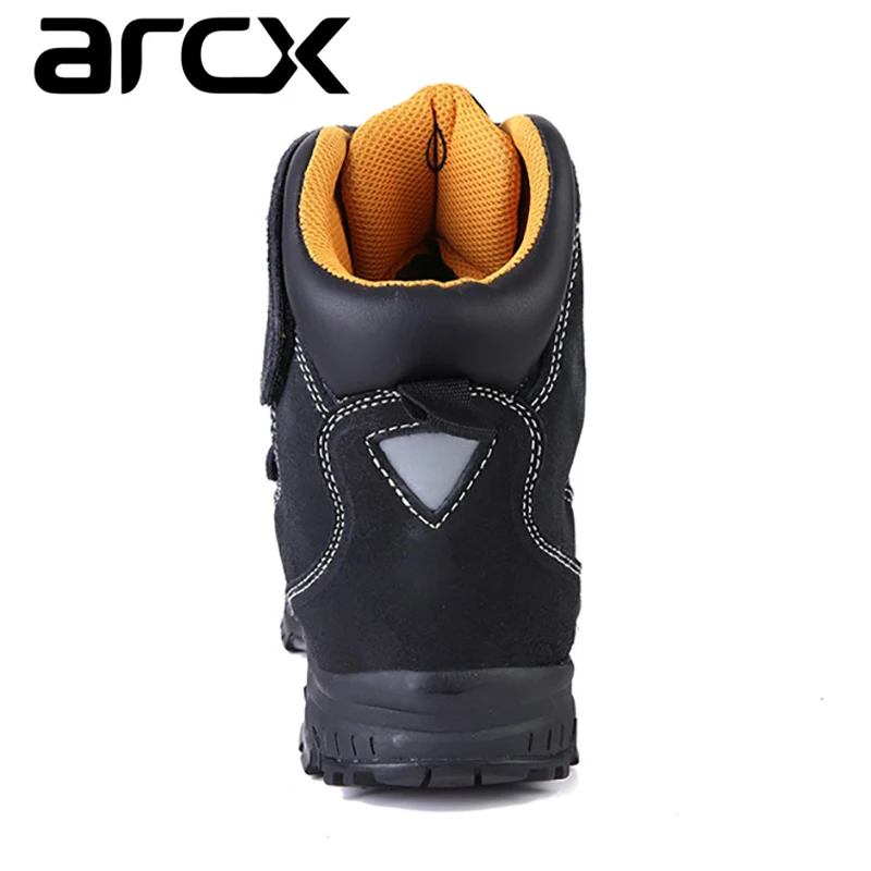 Men's Motorcycle Suede Leather boot Boots Waterproof Motorbike Racing shoes Chopper Cruiser Touring Riding Hiking boots L60008 |