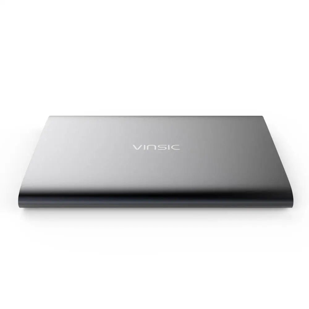 Vinsic 20000 мАч Внешний аккумулятор Dual USB Type C 5 в 3A светодиодный дисплей Внешнее