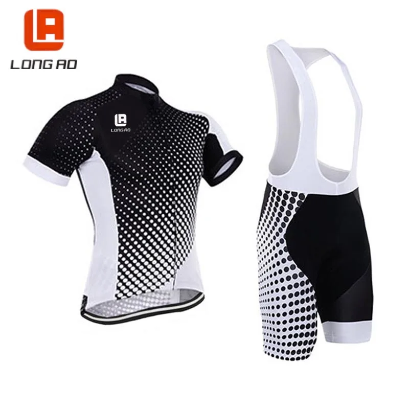 Комплект велосипедной одежды для горных гонок/дышащие велосипедные Трикотажные