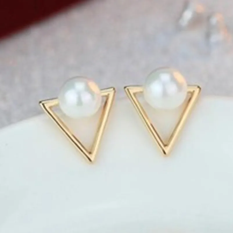Новинка 2019 корейские женские ретро простые Имитационные жемчужные серьги
