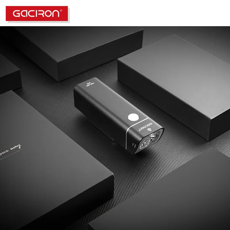 GACIRON V9F 600 светодио дный фонарик люмен USB зарядка lanterna Водонепроницаемый linterna
