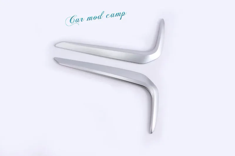 

For BMW 5 SERIES G30 2017 2018 ABS Front Fog Lamp Light Eyebrows Cover Decoration Trim 2pcs Car Styling Accessories!