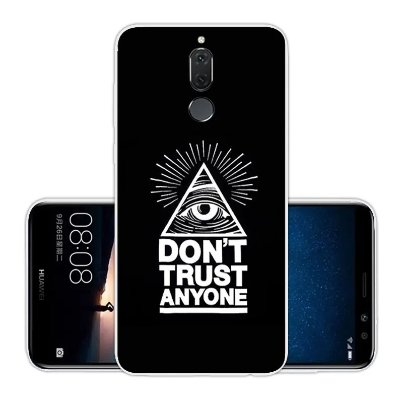 Coque for Huawei Nova 2i Mate 10 Lite Phone Case TPU Slim Silicon Brick Road Back Cover Maimang 6 Shell |