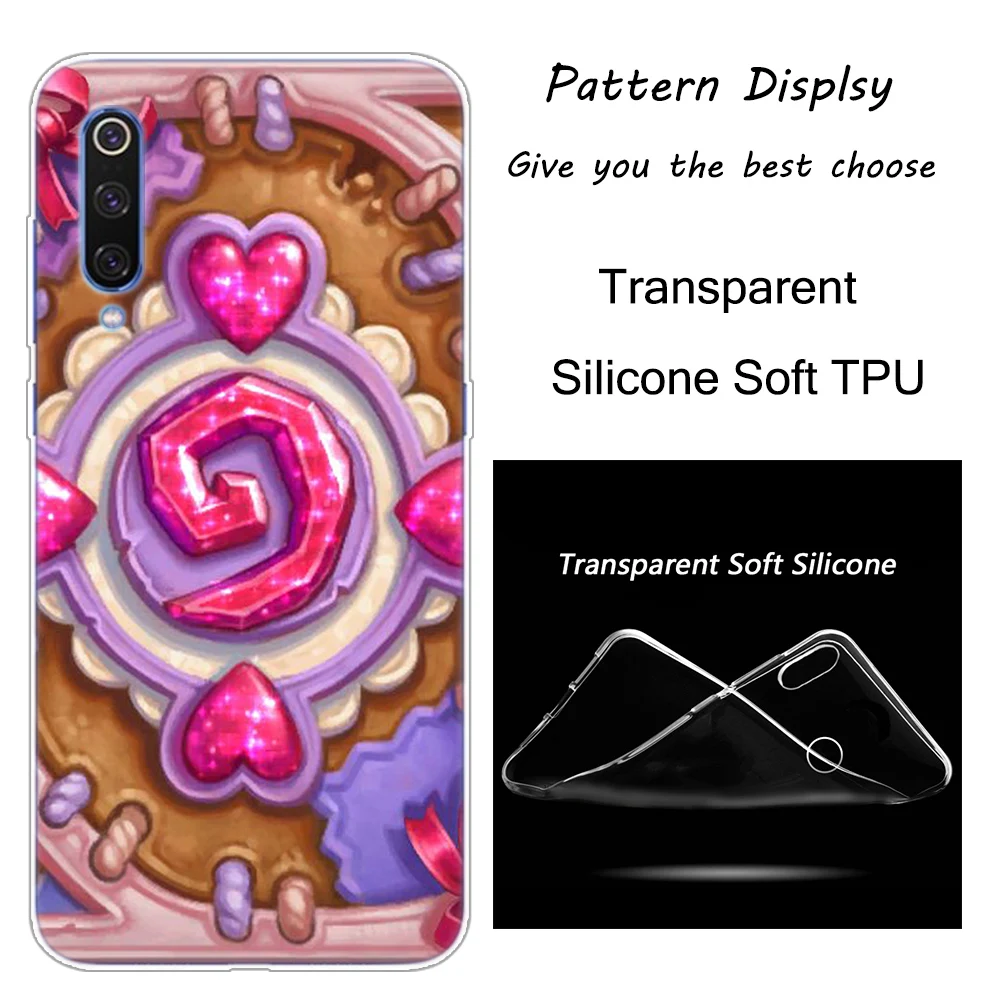 008 Hearthstone герои of Warcraft чехол для Xiaomi Pocophone F1 9T 9 9SE 8 A2 Lite A1 A2 Mix3 Redmi K20 7A Note 4 4X5 6 7 Pro S2 - Цвет: 008