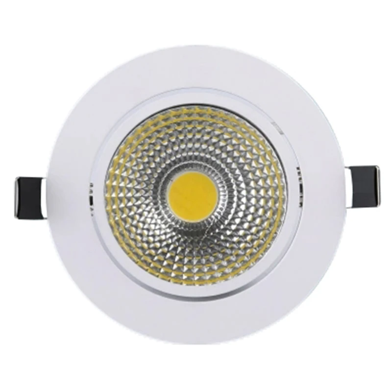 

10PCS Dimmable Led downlight light COB Ceiling Spot Light 3w 5w 7w 12w 85-265V ceiling recessed Lights Indoor Lighting