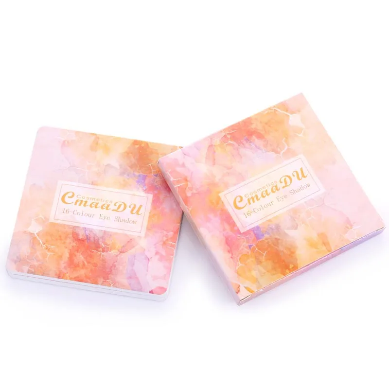 

Professional 16Color Eyeshadow Nude Glitter Eye Shadow Palette Shimmer Matte Glitter Powder Waterproof Eye Palette Korean Makeup