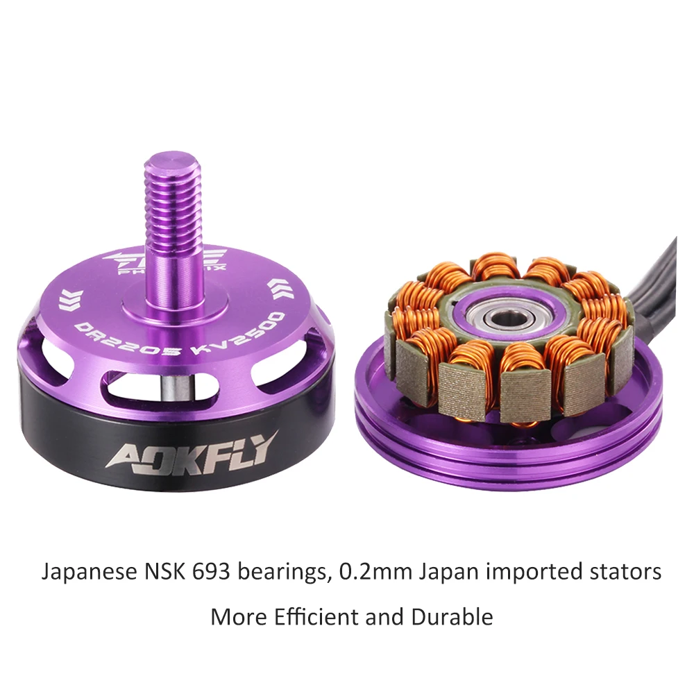 4 шт. детский бесщеточный мотор AOKFLY Серии DR 2300KV/2500KV для FPV квадрокоптера|Детали и