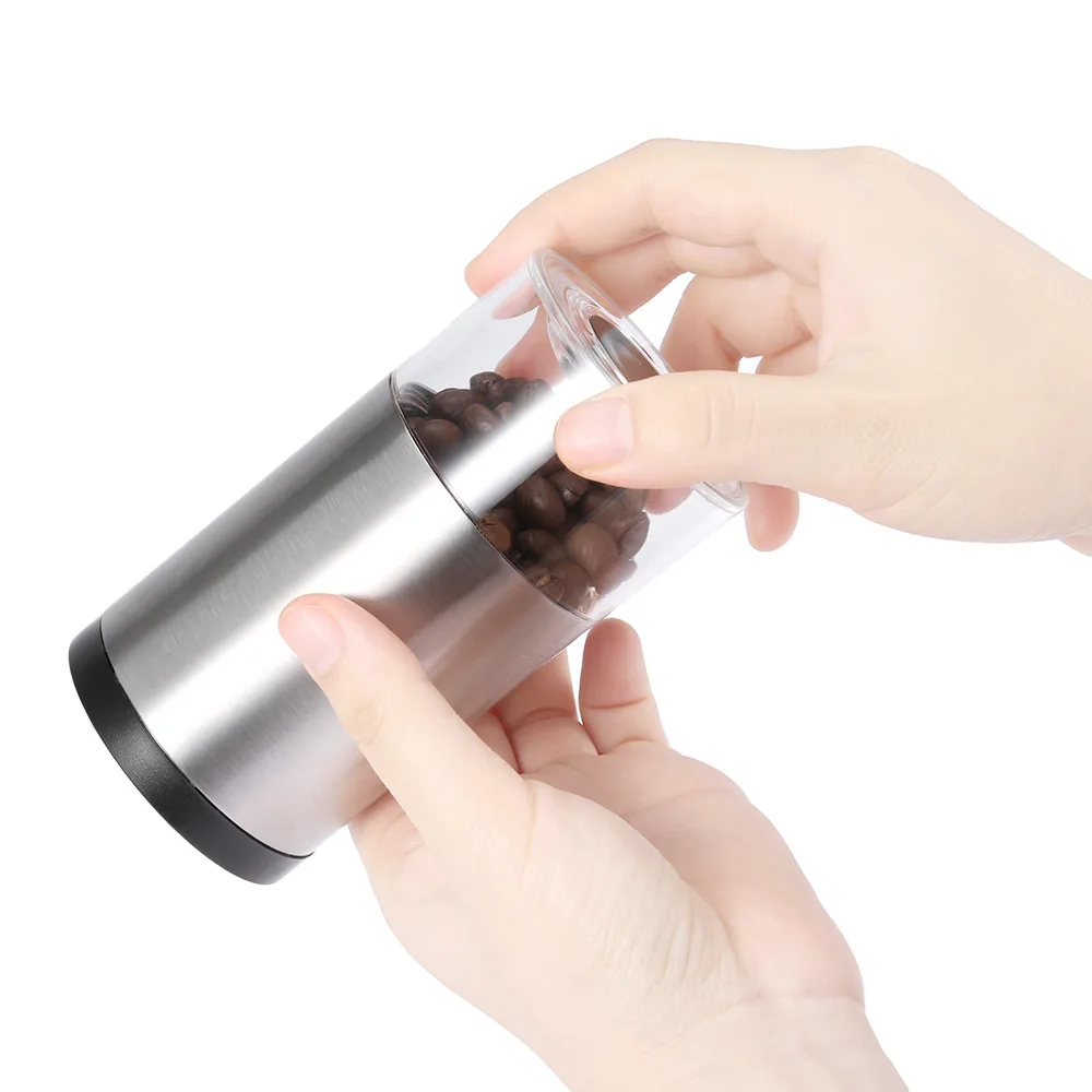 Мини мельница из нержавеющей стали ручная для соли и перца емкость приправ