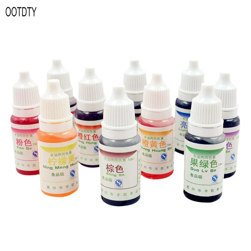 Красящий пигмент слизь кристалл грязь УФ смола крашение воды масло двойного