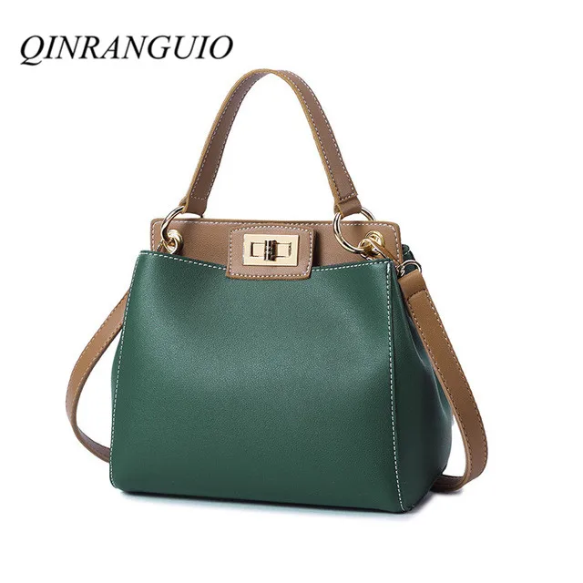 Сумка QINRANGUIO женские сумки через плечо для женщин роскошные дизайнерская сумка на