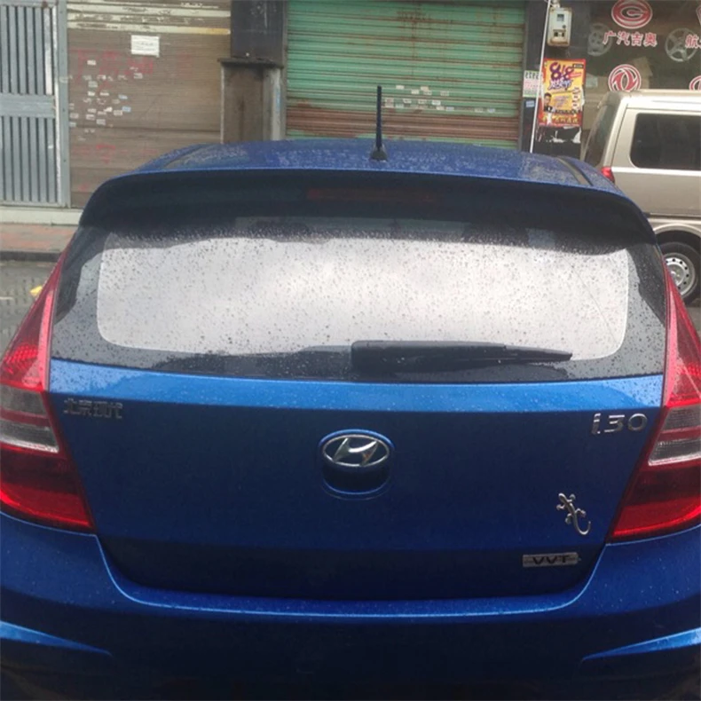 Спойлер на заднее крыло для Hyundai I30 2009 2014 спойлеры багажника краски крыльев АБС