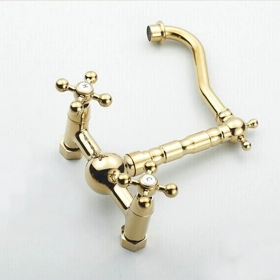 Настенный латунный поворотный смеситель для горячей и холодной воды G1007|faucet mixer