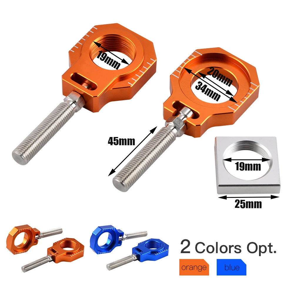 Регулятор цепи блока задней оси для KTM SX SXF EXC EXCF XC XCF XCW XCFW Husqvarna TE FE FC TC 85 125 200 250 350 450