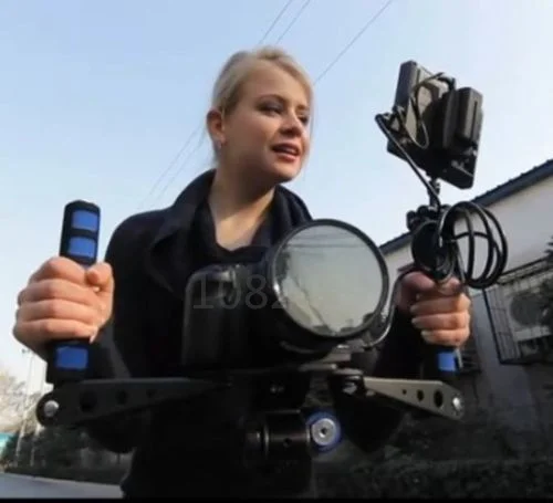 Держатель для камеры DSLR Rig комплект видеосъемки с плечевым креплением nikon D7100 Canon DV