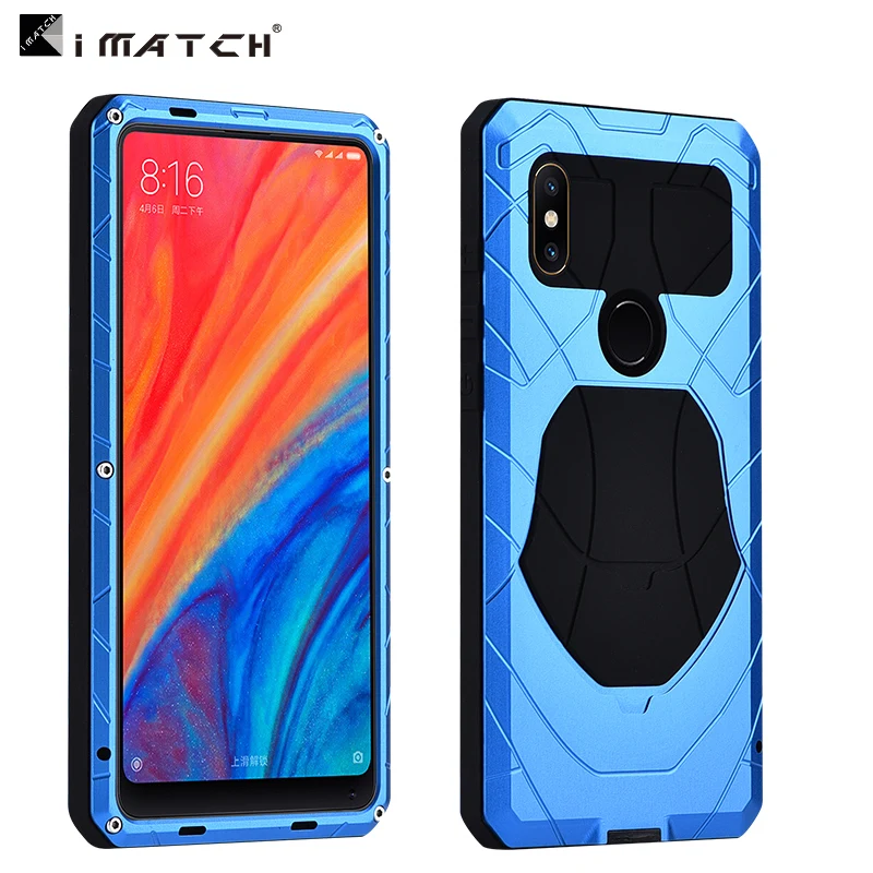 Оригинал iMatch чехол для Xiaomi Mix 2 S Роскошные Водонепроницаемый ударопрочный