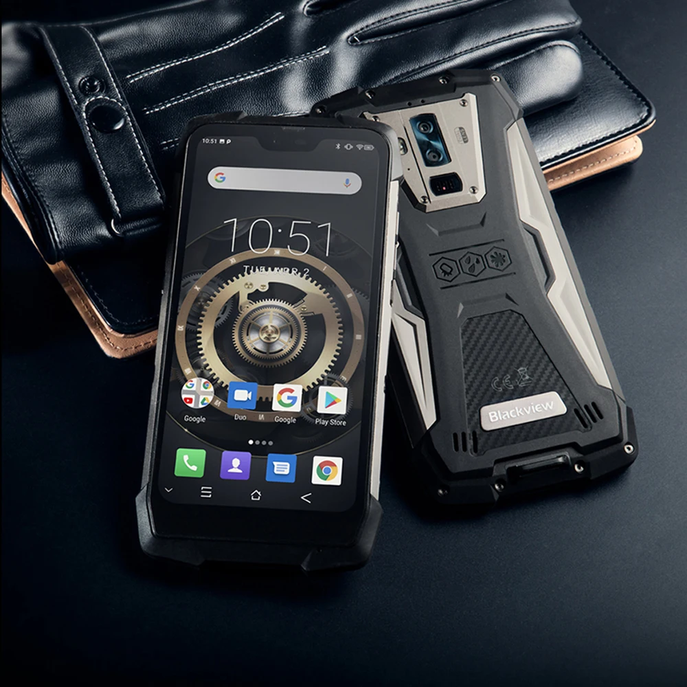 Blackview BV9700 Pro IP69 водонепроницаемый мобильный телефон Android 9 0 Helio P70 6 ГБ + 128 Гб 4380 мАч