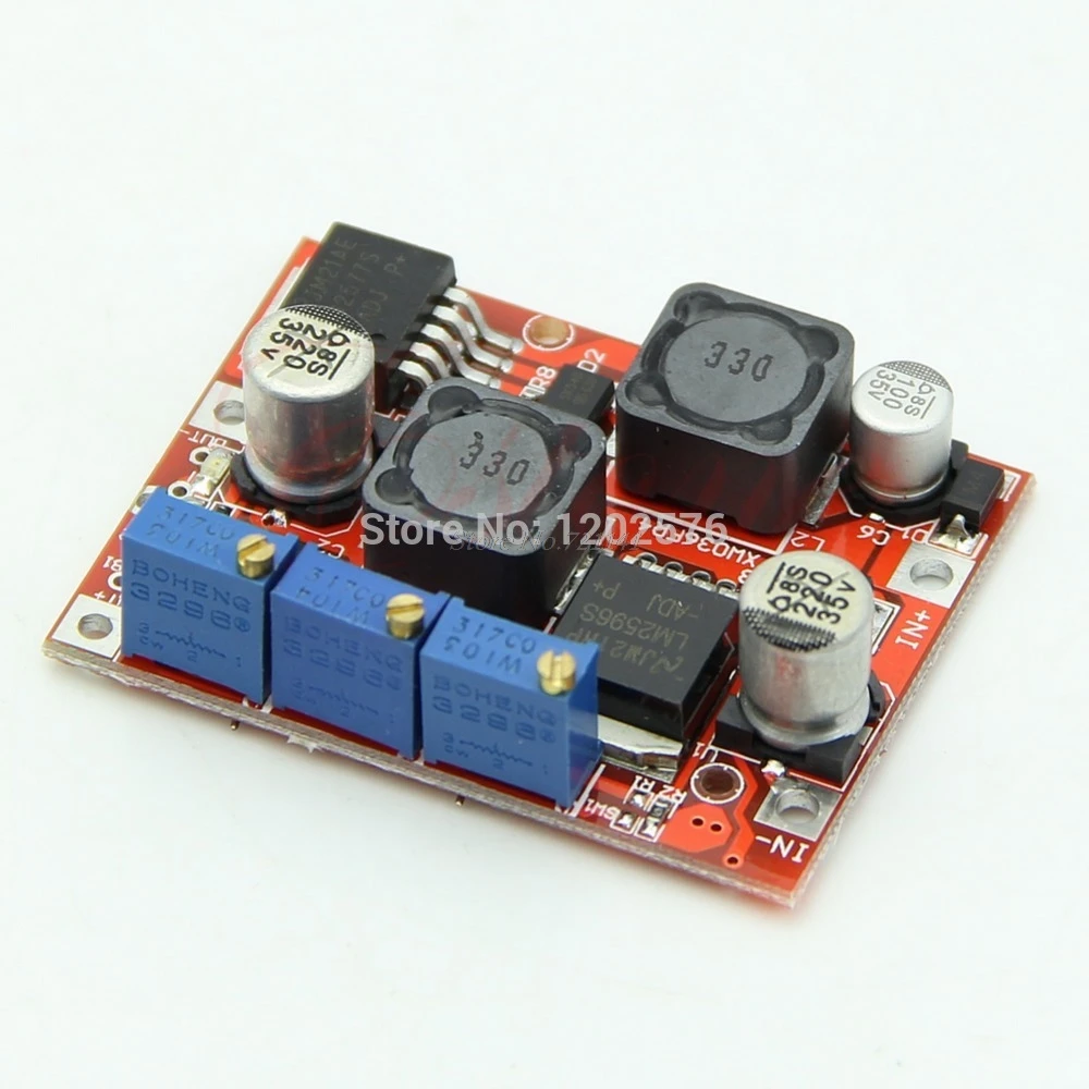 LM2596S DC LM2577S повышающий понижающий модуль преобразователя Напряжения Прямая