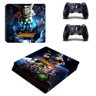 Наклейки для Playstation 4 PS4 SLIM консоли контроллеры виниловые наклейки Кожа Play станция 4 тонкий Чехол протектор Far Cry 5 - Цвет: YSP4S2187