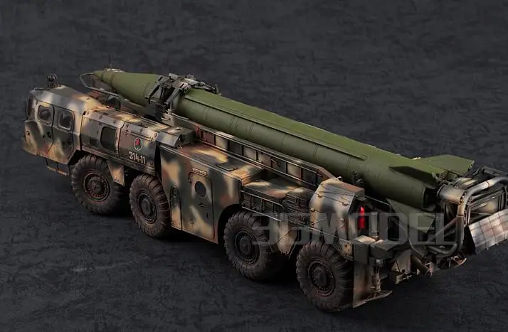 Комплект игрушек KingTair 1/35 в разобранном виде стиле Скад для мобильного запуска