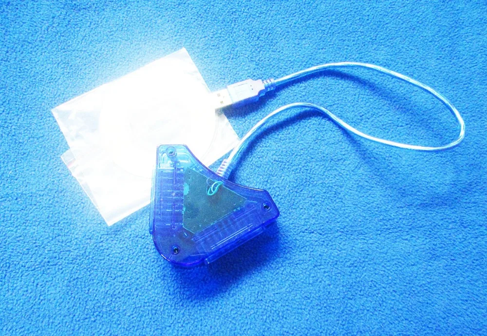 Кабель-Переходник USB 2 0 для джойстика PS2 с CD-драйвером | Электроника