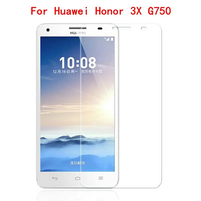 Оригинальное закаленное стекло для Huawei Honor 3X защита экрана закаленная Защитная