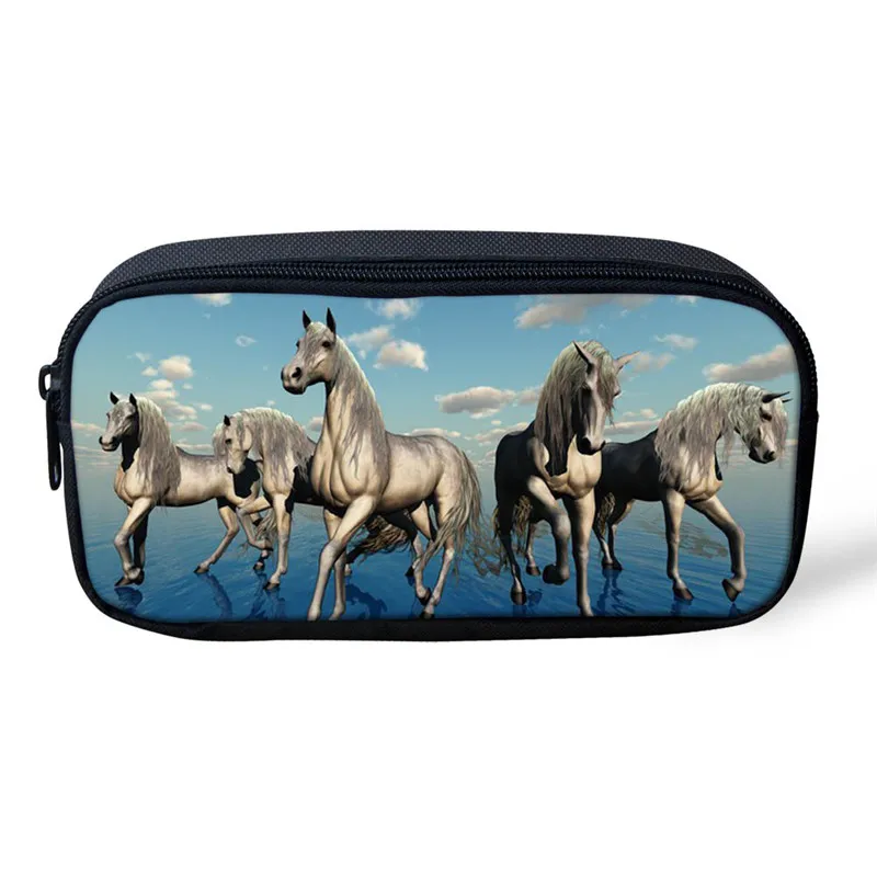 Z3177K FORUDESIGNS Kids Horse Schoolbags Prints Animal Mochila Book Bag Teenager Boys Girls School Bags Orthopedic Children Bag Pack - Цвет: Z3177K
